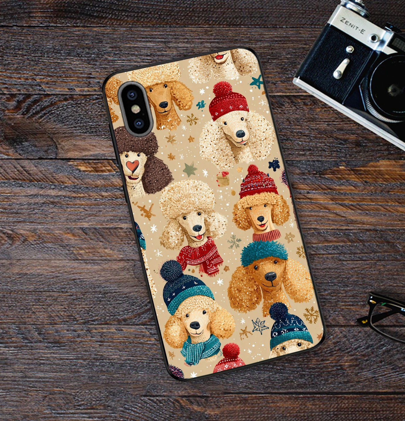 Poodle Winter Edition Phone Case